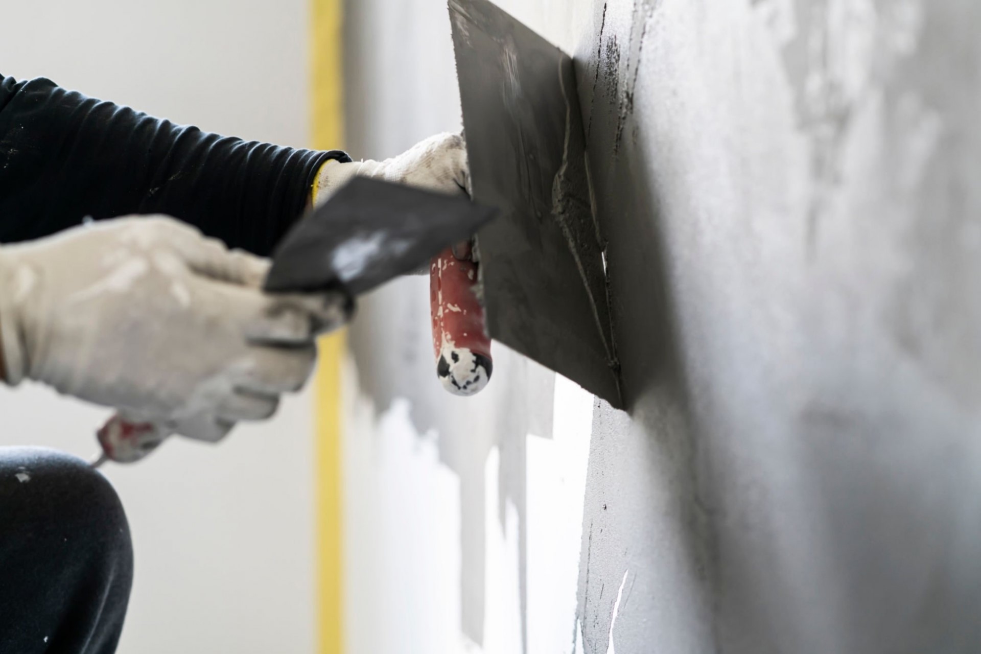 Réparation de mur en béton